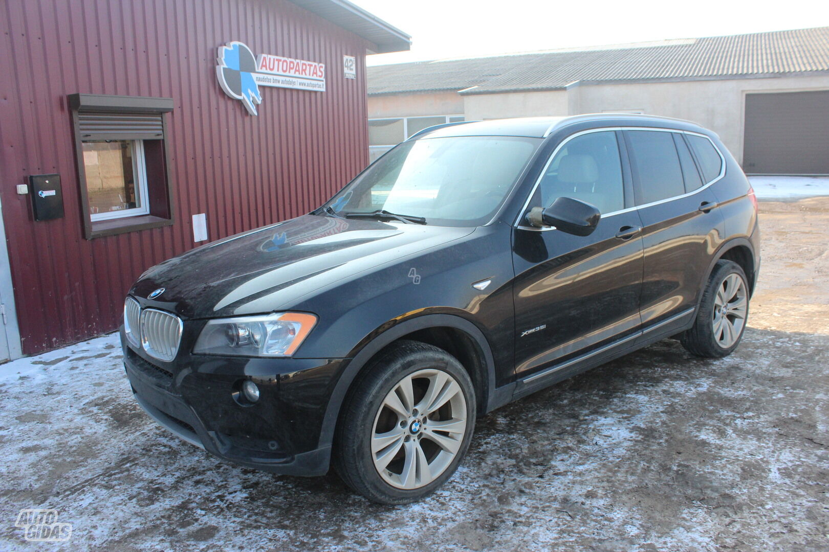 Bmw X3 F25 2012 m dalys