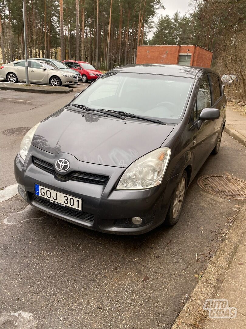 Toyota Corolla Verso 2009 m Vienatūris