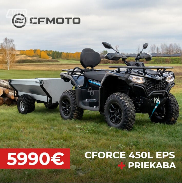 CFMOTO CFORCE 450L 2025 m Keturratis motociklas