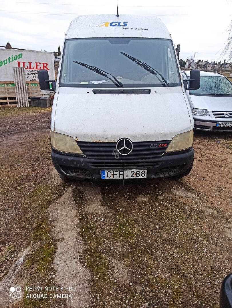 Mercedes-Benz Sprinter 2002 y Heavy minibus