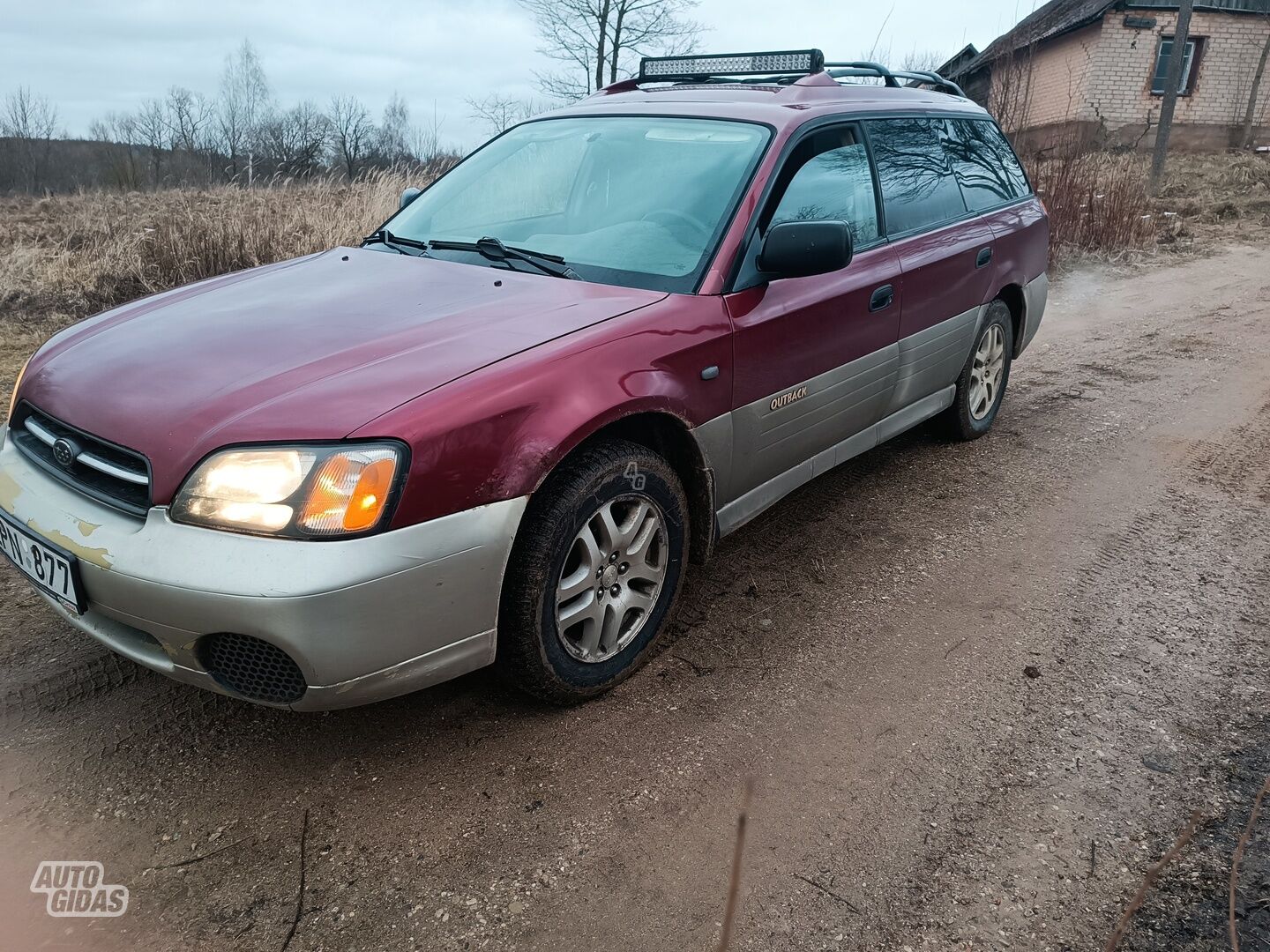 Subaru OUTBACK 2002 m Visureigis / Krosoveris