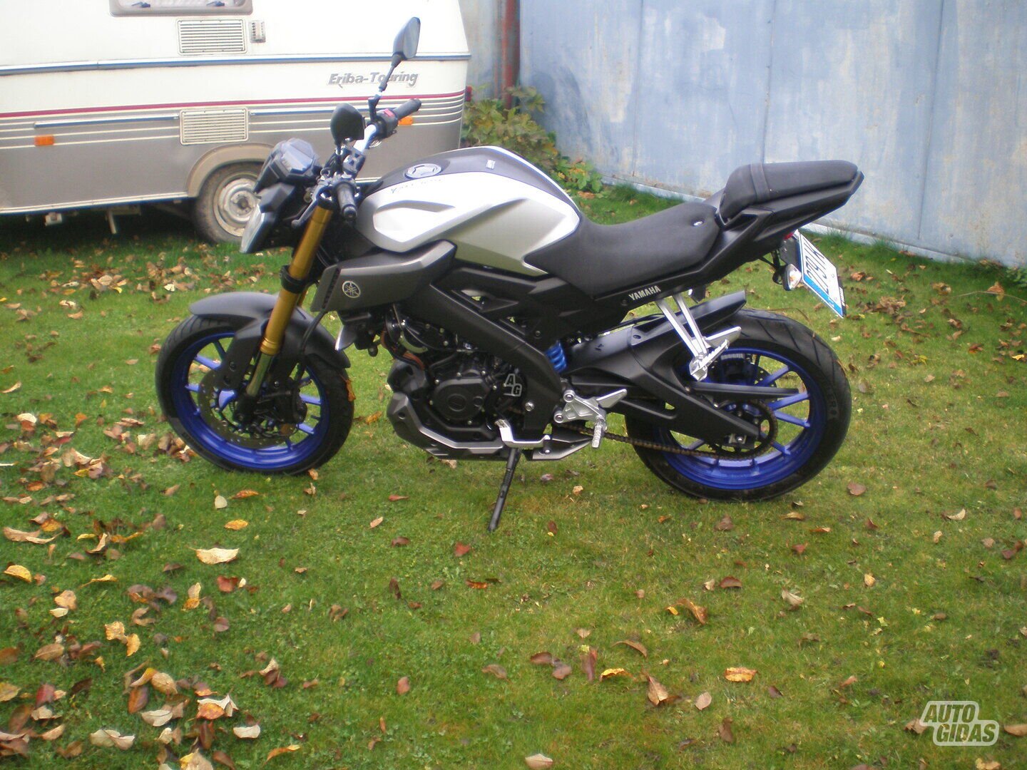 Yamaha MT 2015 m Krosinis / Supermoto motociklas