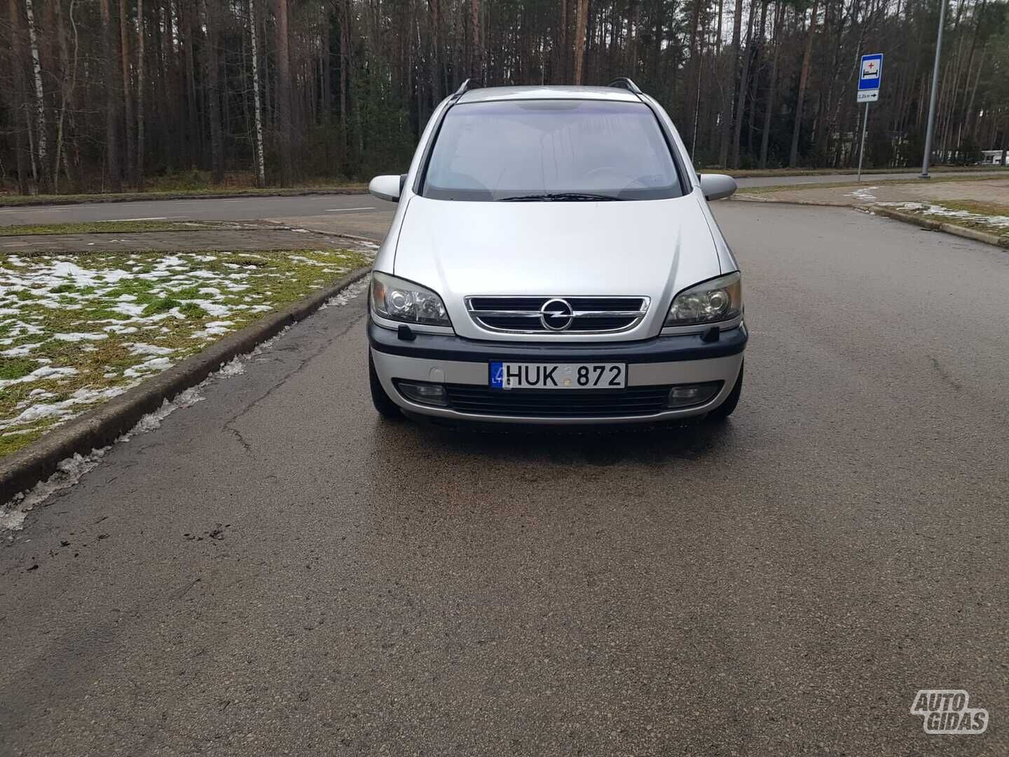 Opel Zafira 2003 г Минивэн