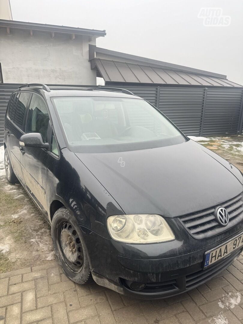 Volkswagen Touran 2005 m Hečbekas