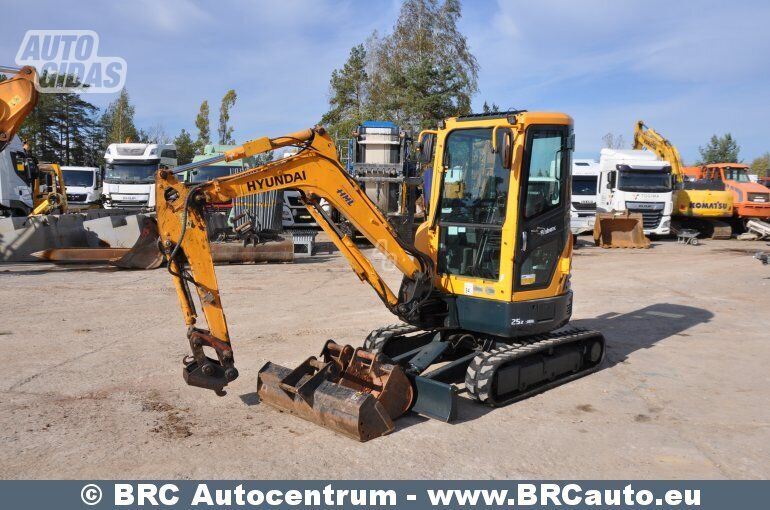 Hyundai R25Z-9AK 2018 m Mini ekskavatorius