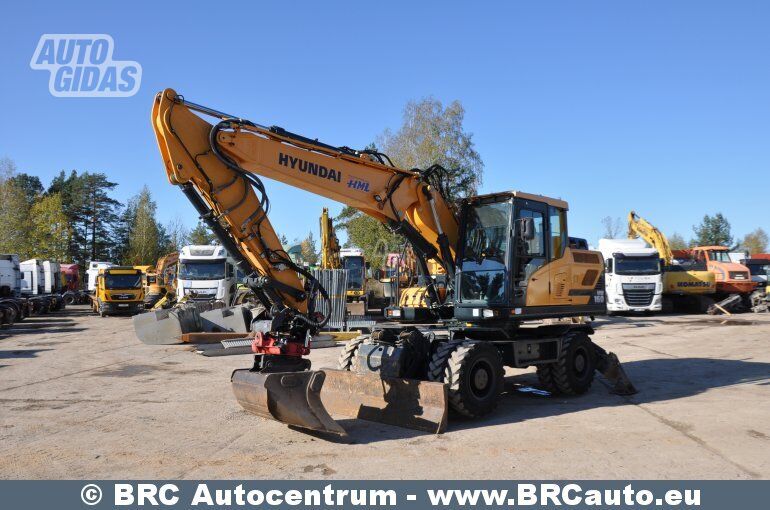 Hyundai HW160 2018 y Excavator, wheeled