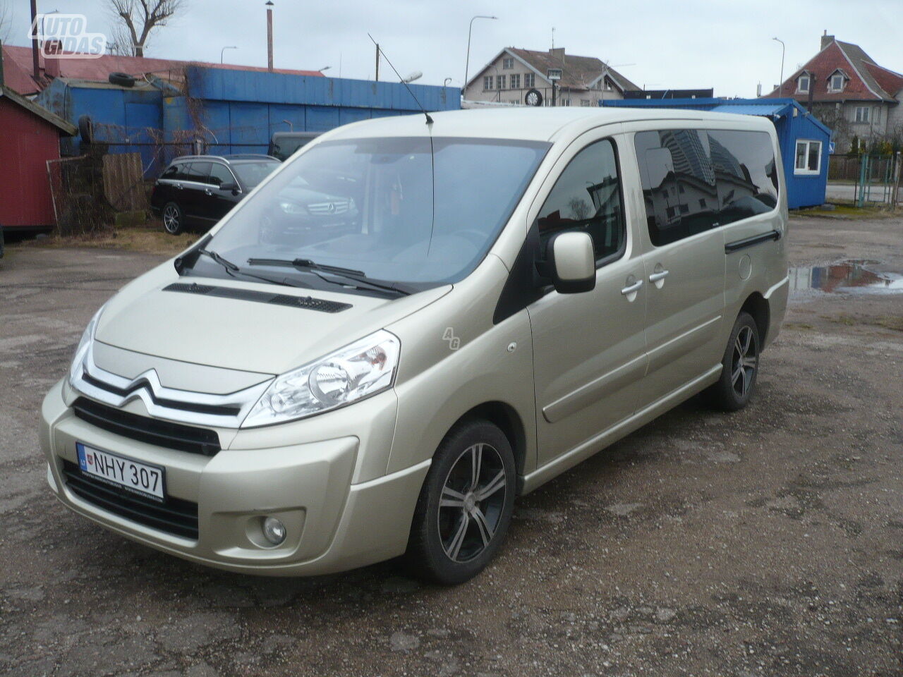 Citroen Jumpy 2014 m Vienatūris