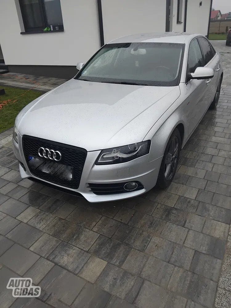 Audi A4 B8 2009 m dalys