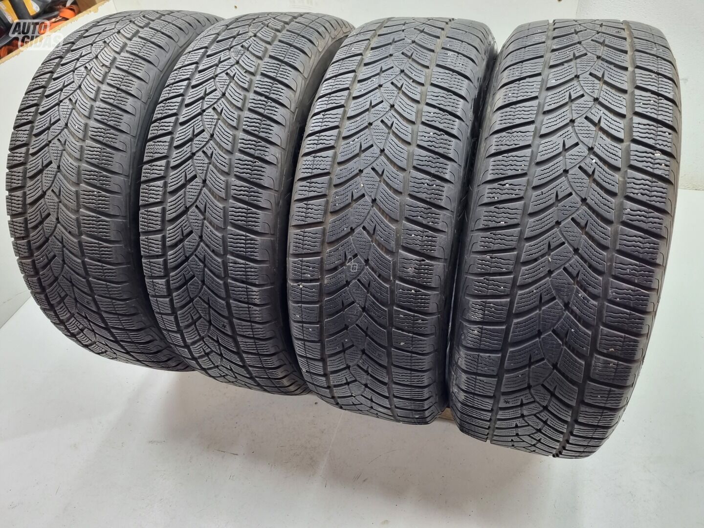 Goodyear 6mm, 2018m R18 winter tyres passanger car