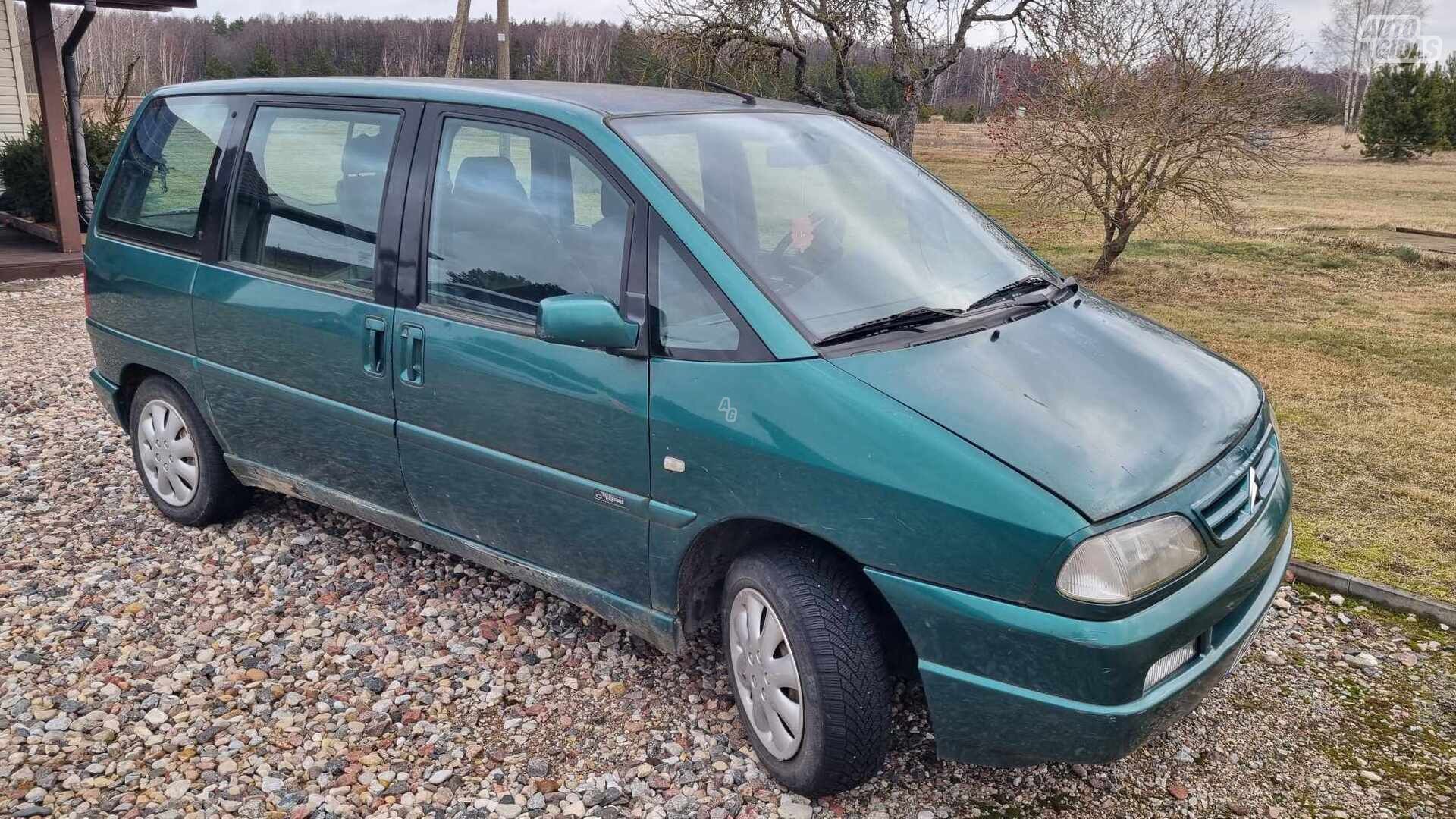 Citroen Evasion 2000 m Vienatūris