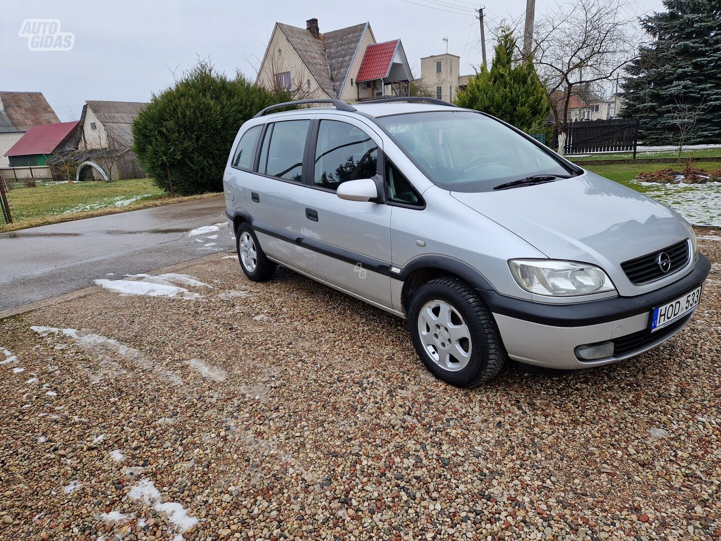 Opel Zafira 2002 m Vienatūris