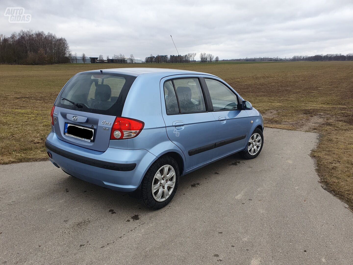 Hyundai Getz 2005 m Hečbekas