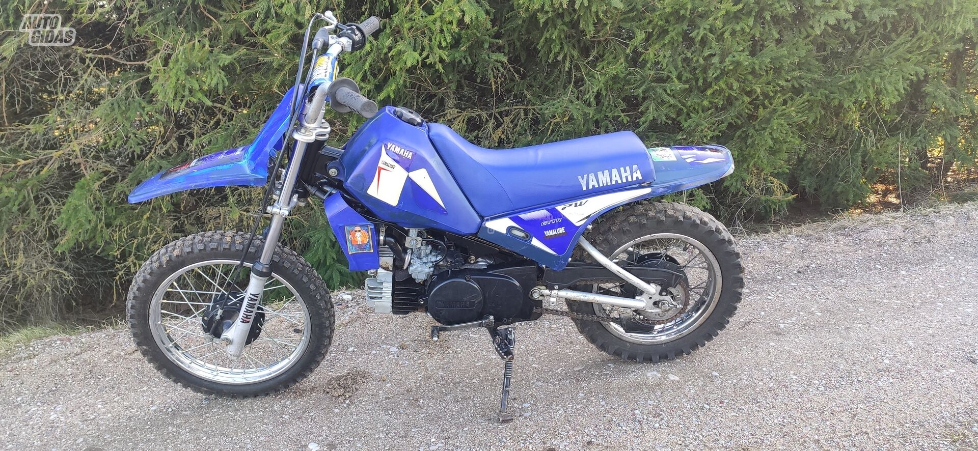 Yamaha PW 2014 y Motocross / Supermoto motorcycle