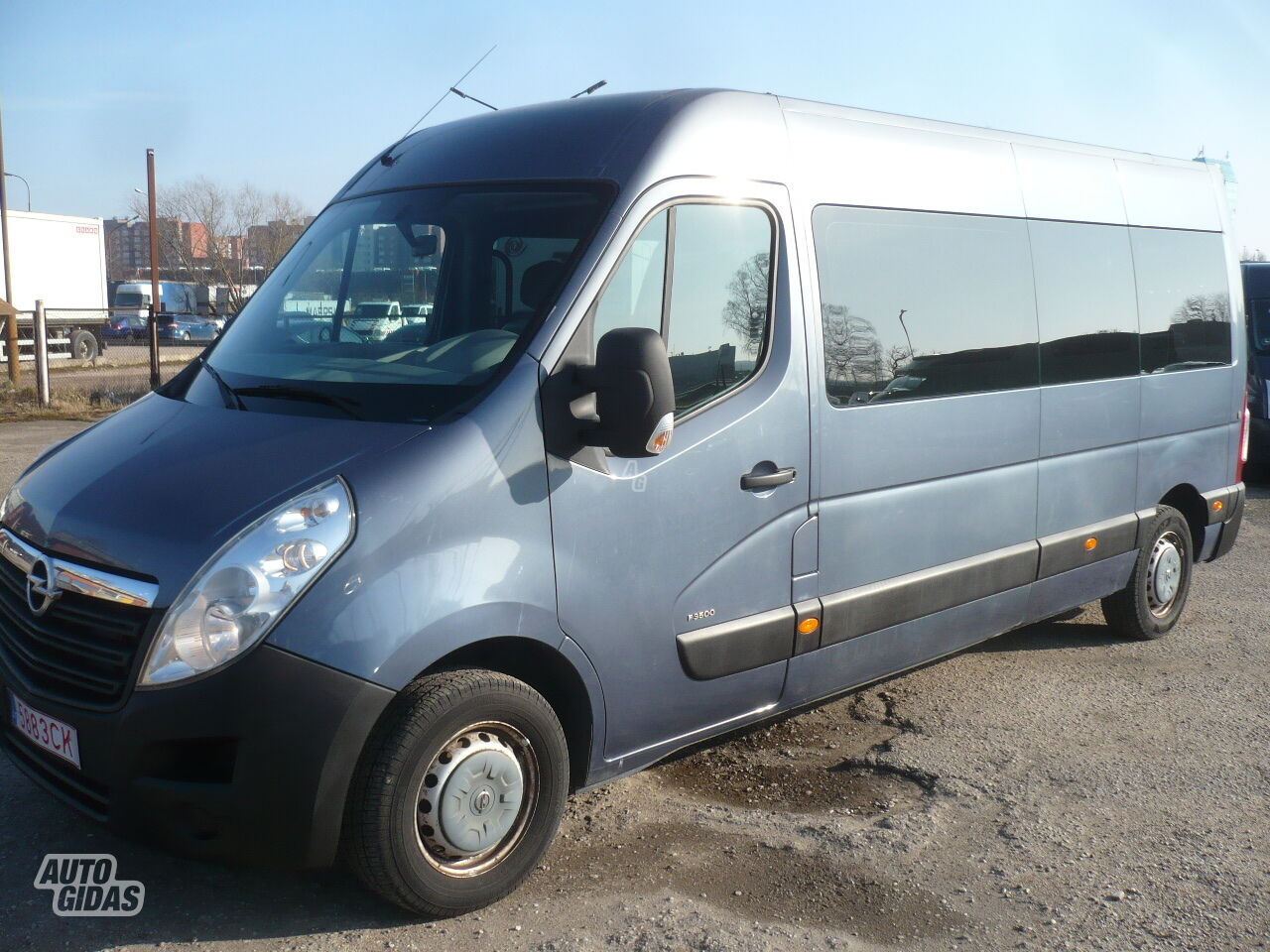 Opel Movano 2011 m Keleivinis mikroautobusas