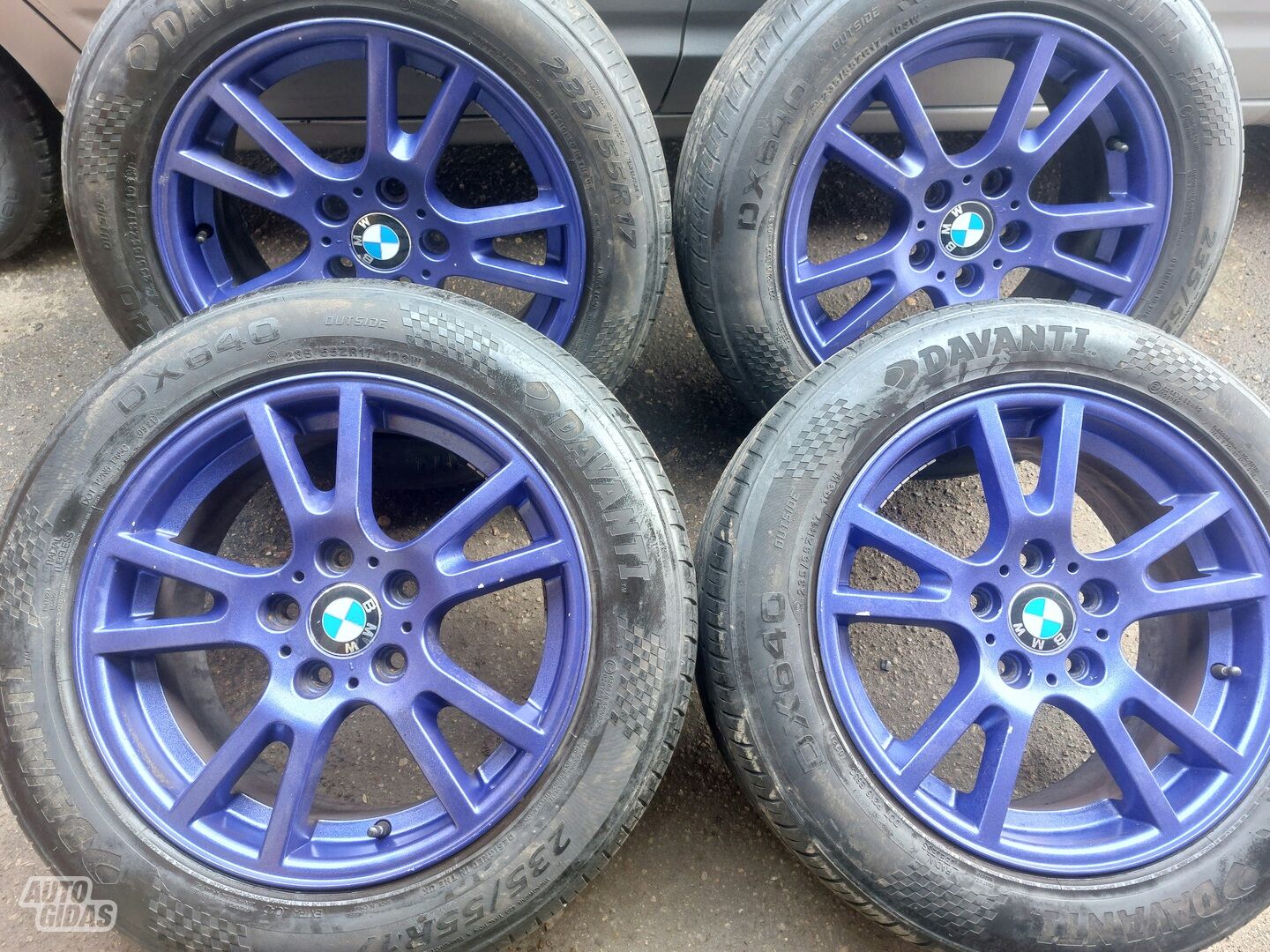 Light alloy R17 rims