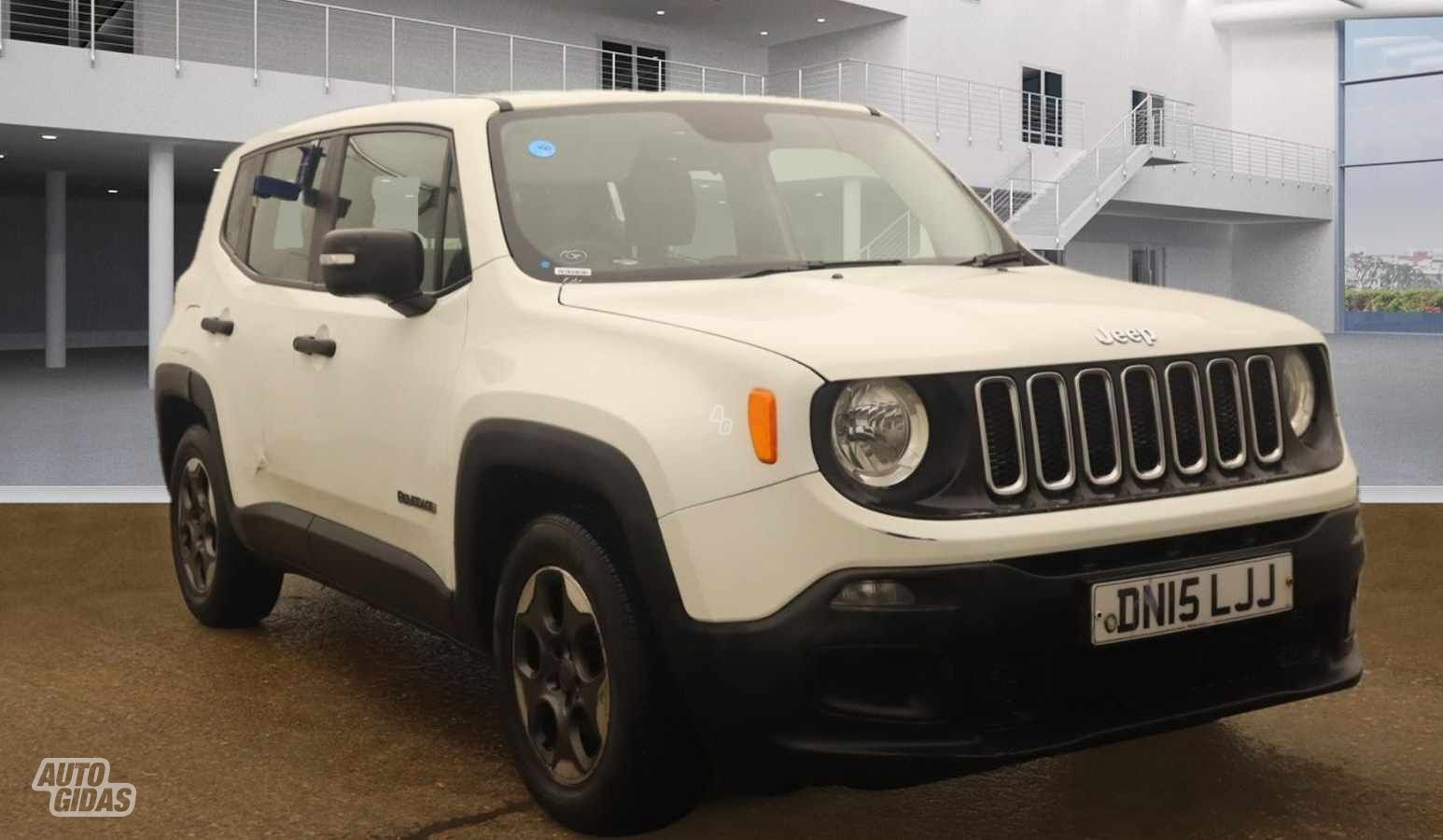 Jeep Renegade 2015 m Visureigis / Krosoveris