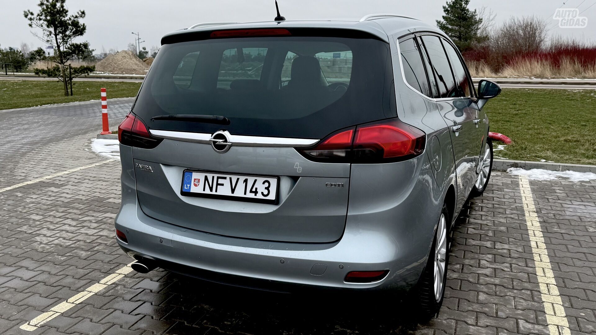 Opel Zafira Tourer 2012 m Vienatūris