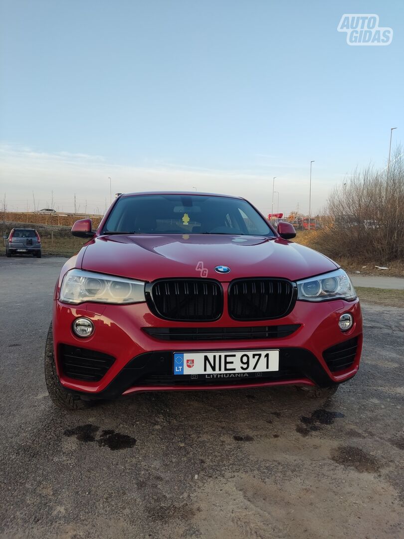 Bmw X4 2015 m Visureigis / Krosoveris