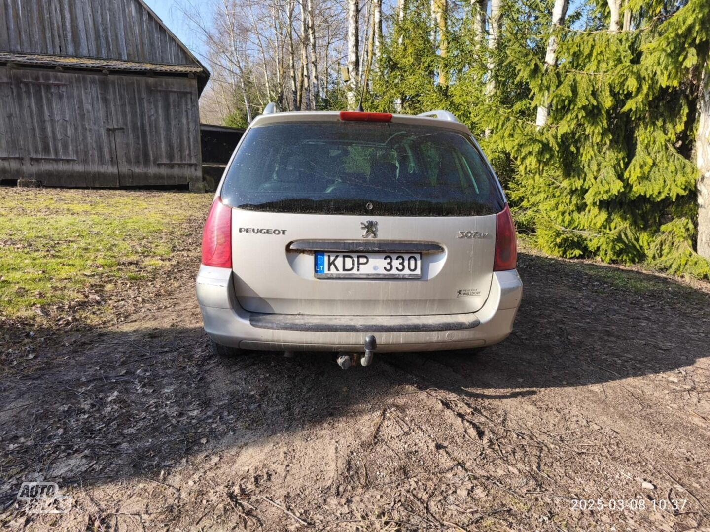 Peugeot 307 2004 m Universalas