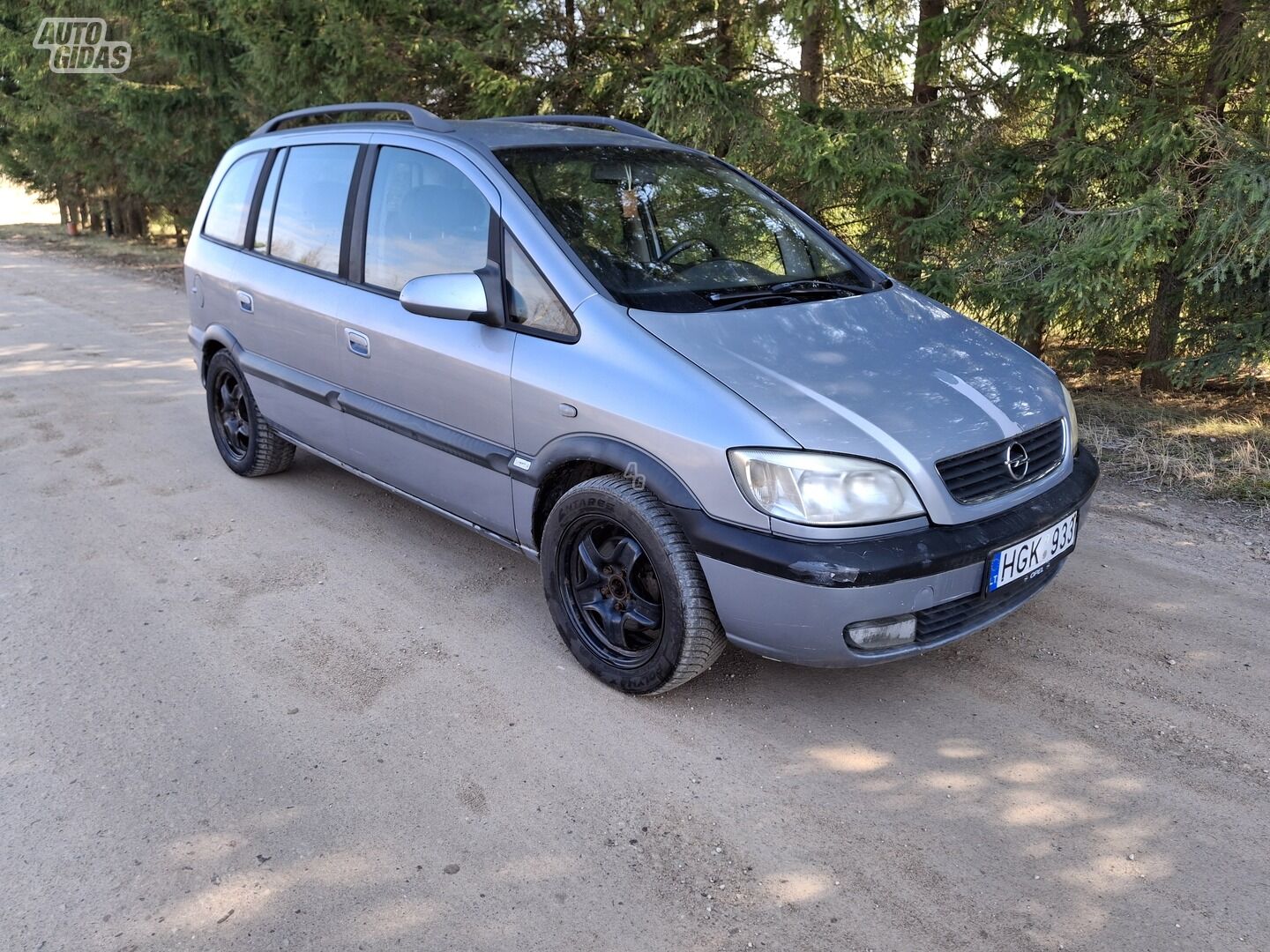 Opel Zafira 2003 m Universalas