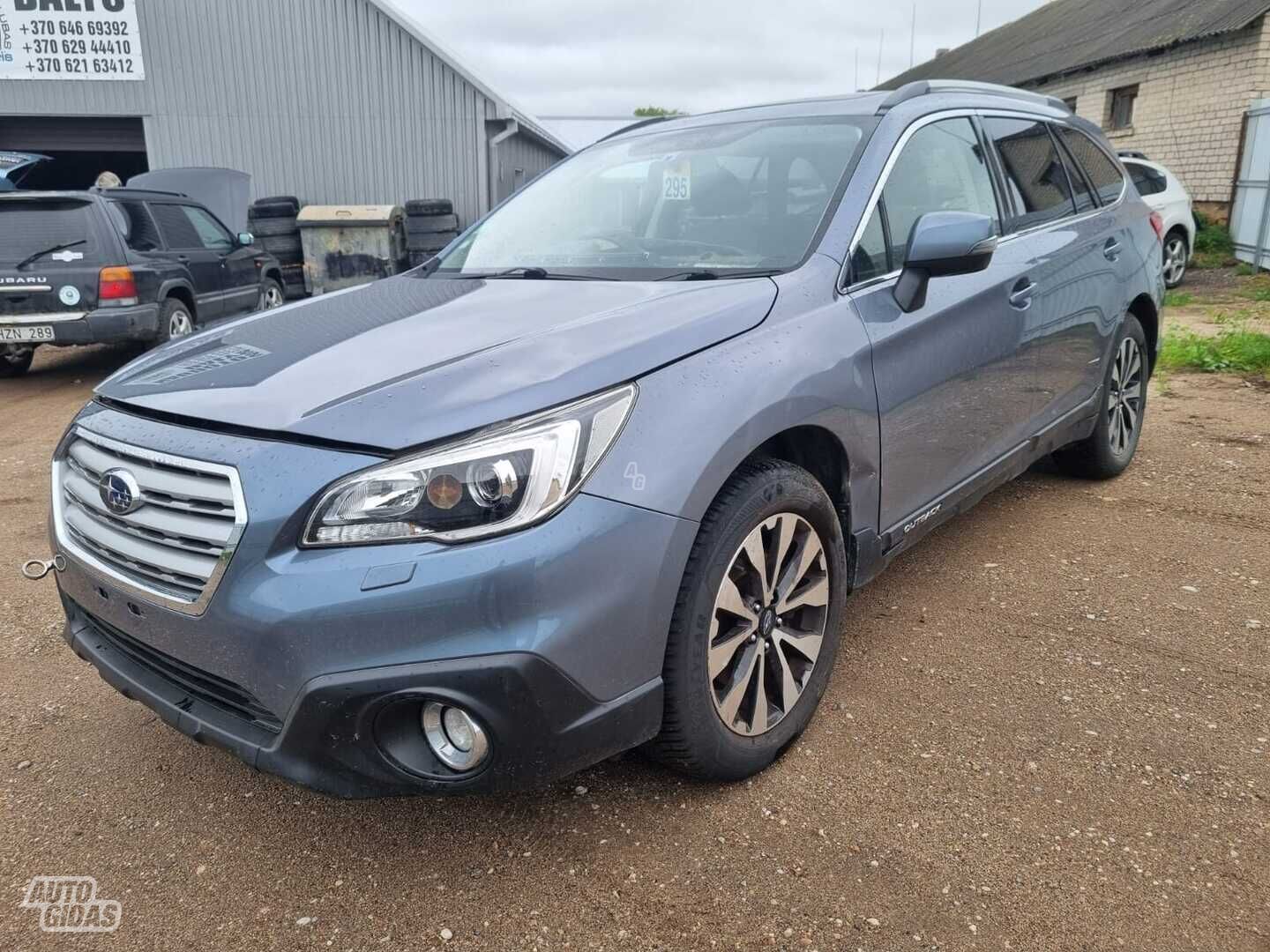 Subaru Outback 2016 m dalys