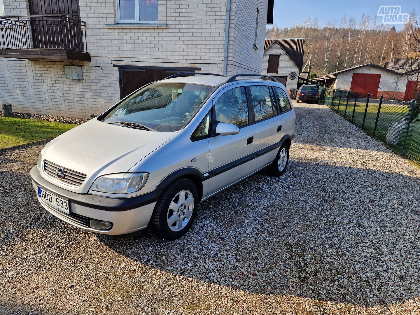 Opel Zafira 2002 г Минивэн