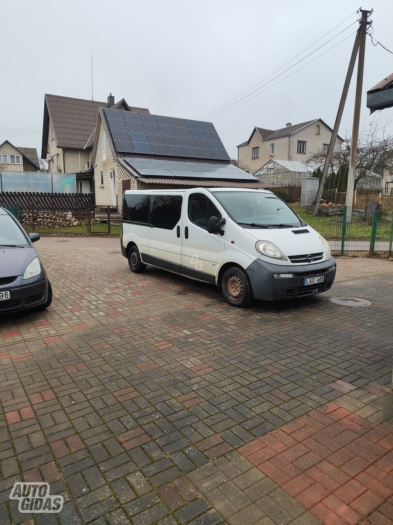 Opel Vivaro 2006 y Minibus