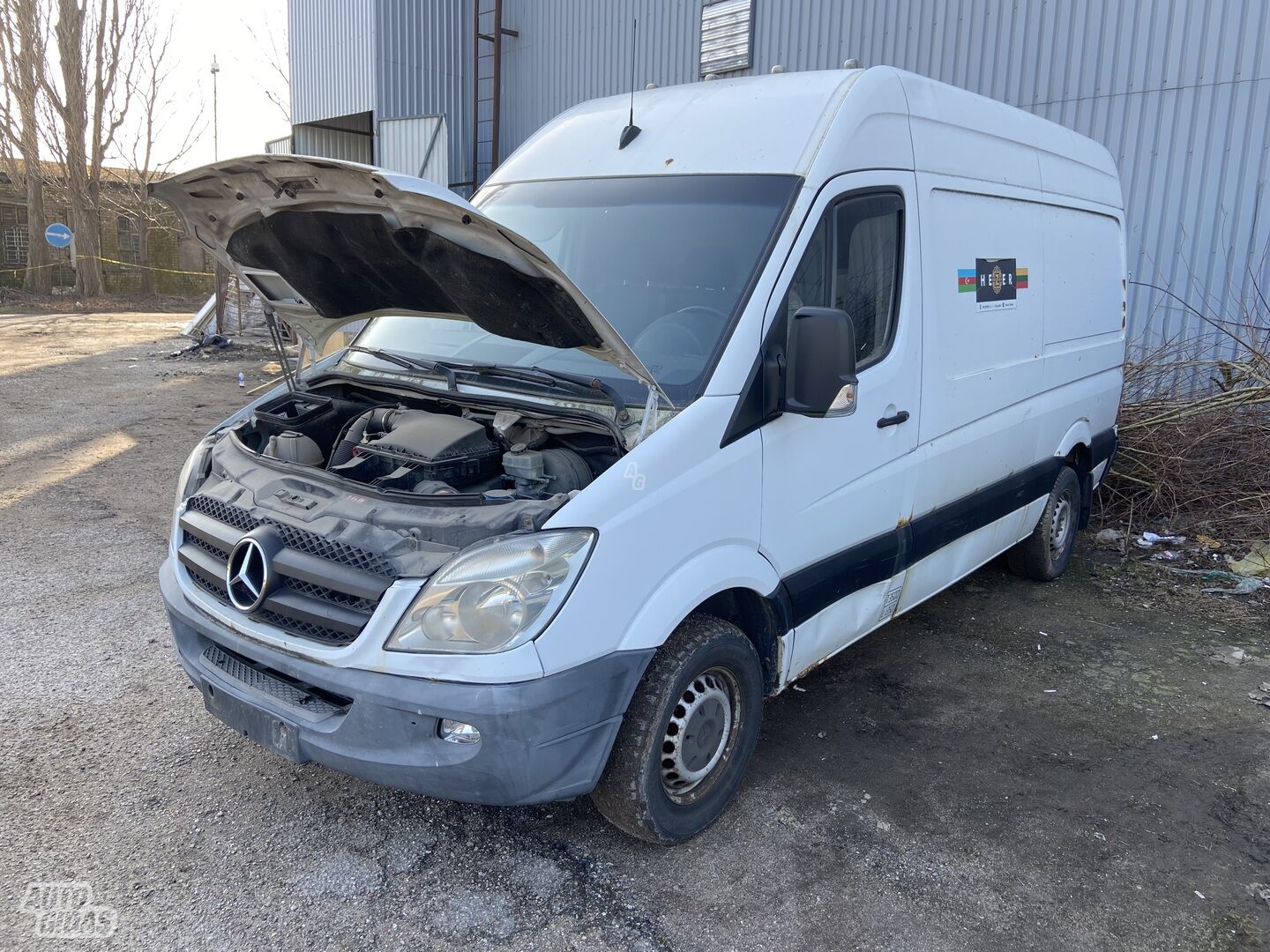 Mercedes-Benz Sprinter 2011 г Грузовой микроавтобус