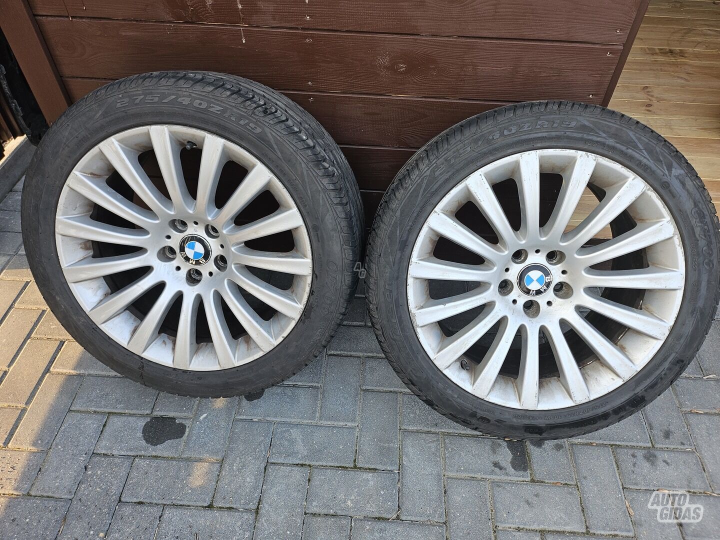 BMW F07 F01 F10 light alloy R19 rims