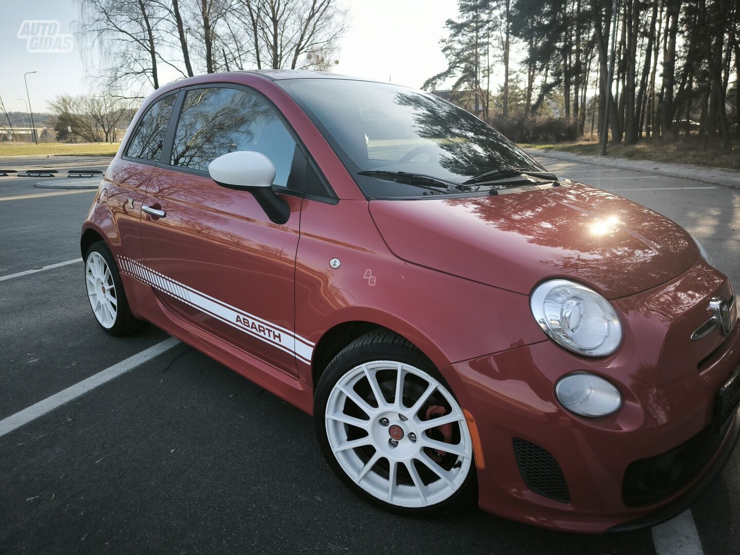 Fiat 500 Abarth 2013 m Hečbekas