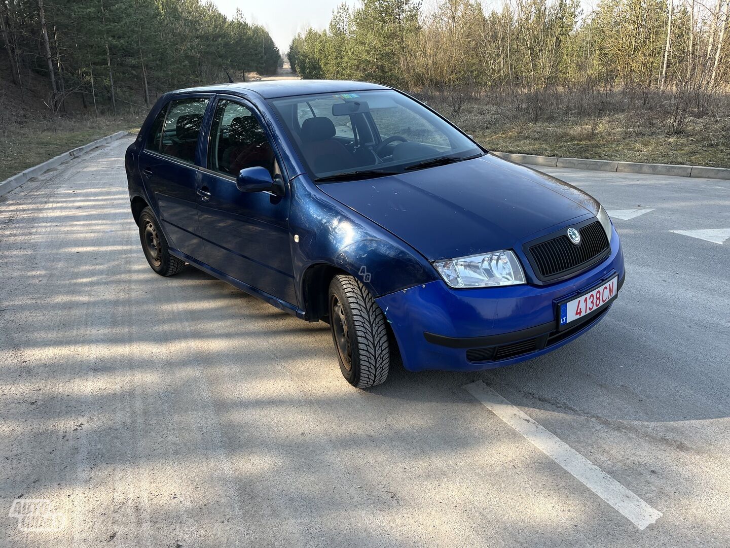 Skoda Fabia 2006 m Hečbekas