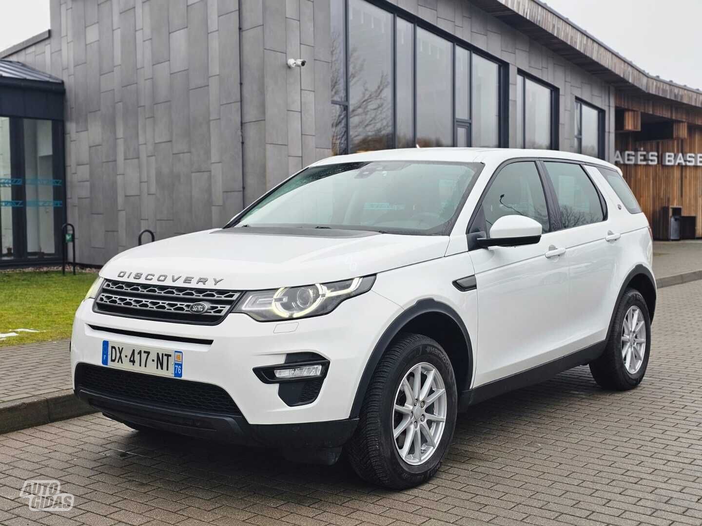 Land Rover Discovery Sport 4WD 2016 y