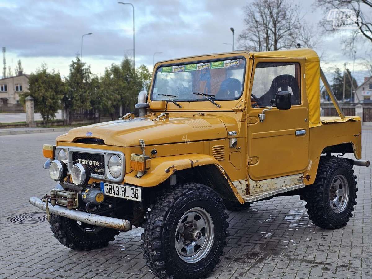 Toyota Land Cruiser TD 1980 г