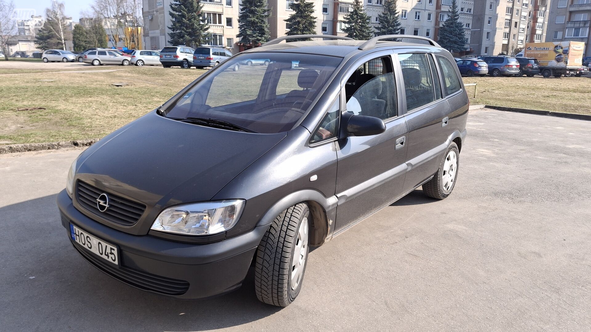 Opel Zafira 2001 m Hečbekas