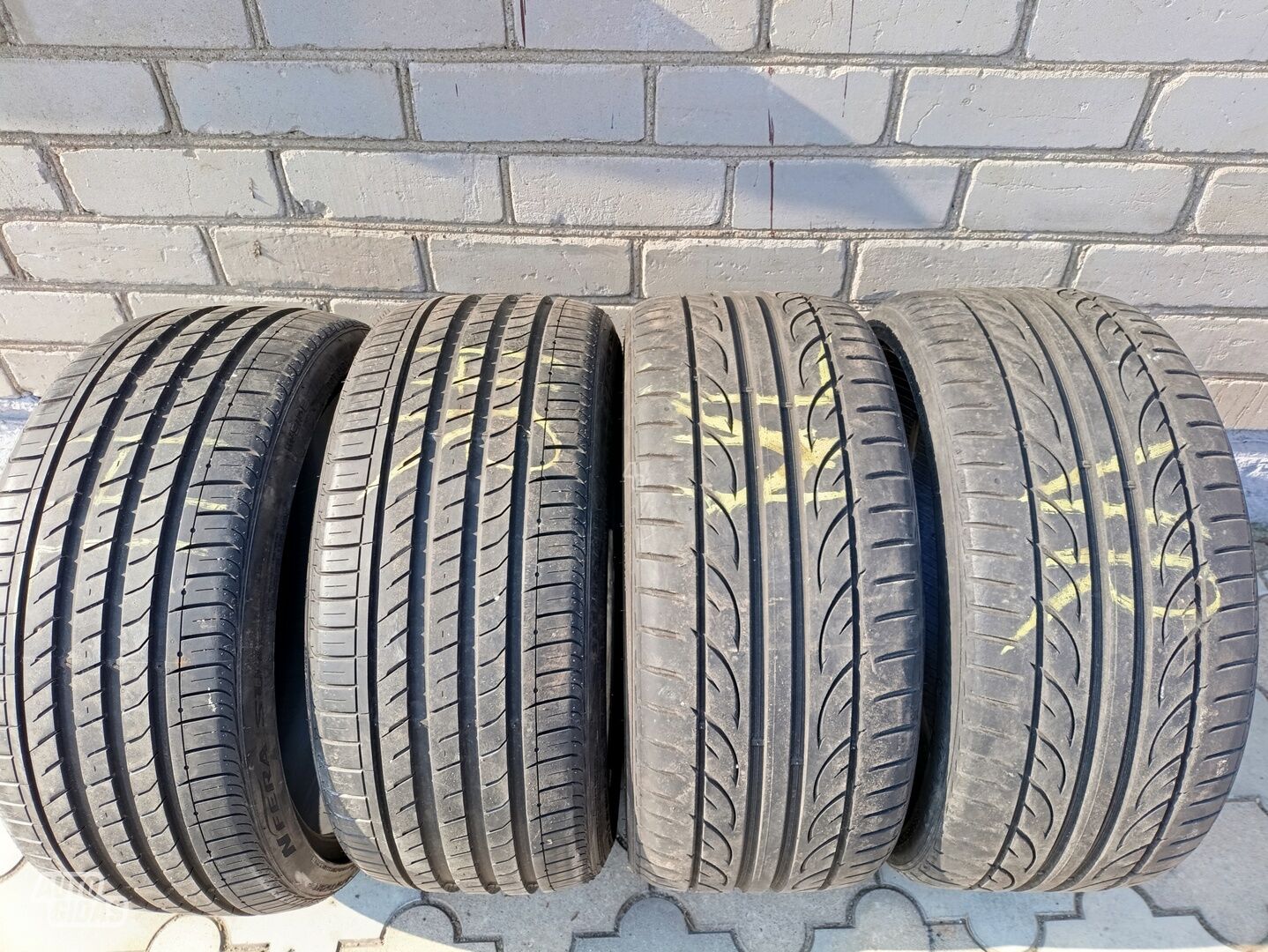 R19 summer tyres passanger car