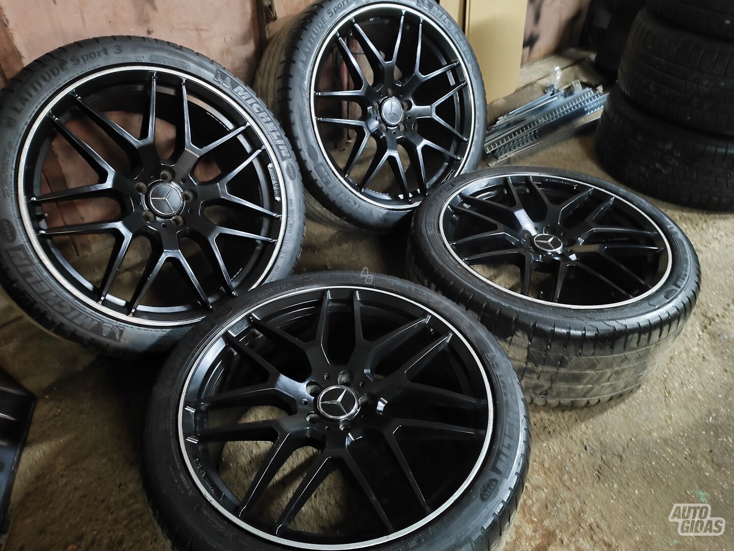 Mercedes-Benz Gl164 ML Klasė light alloy R21 rims