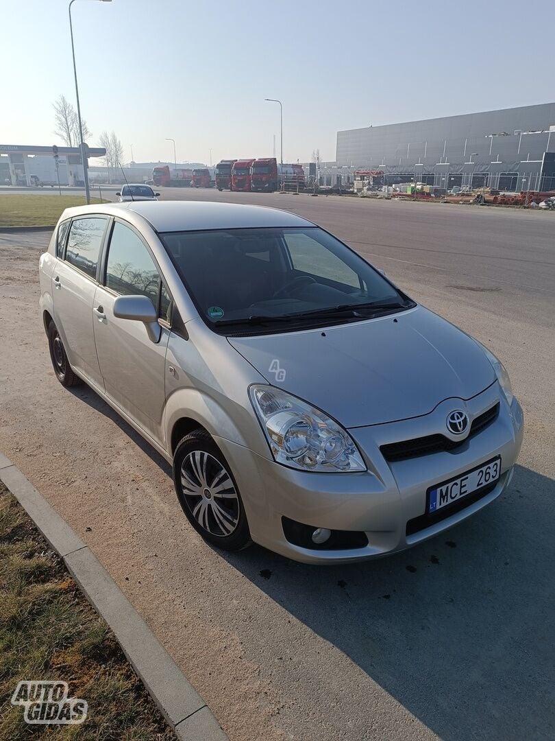 Toyota Corolla Verso 2008 m Vienatūris