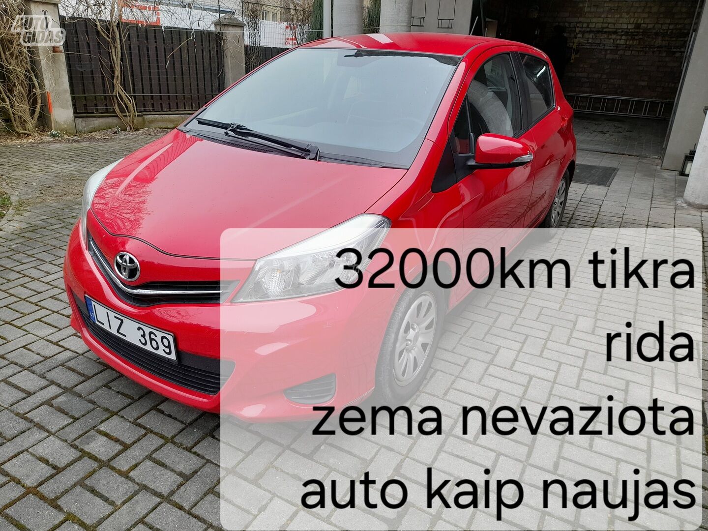 Toyota Yaris 2011 m Hečbekas