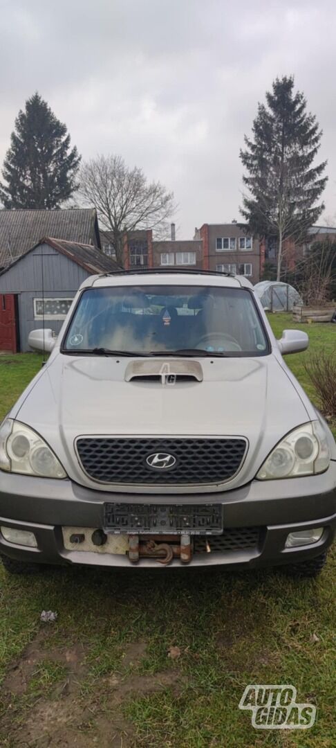 Hyundai Terracan 2004 y Off-road / Crossover