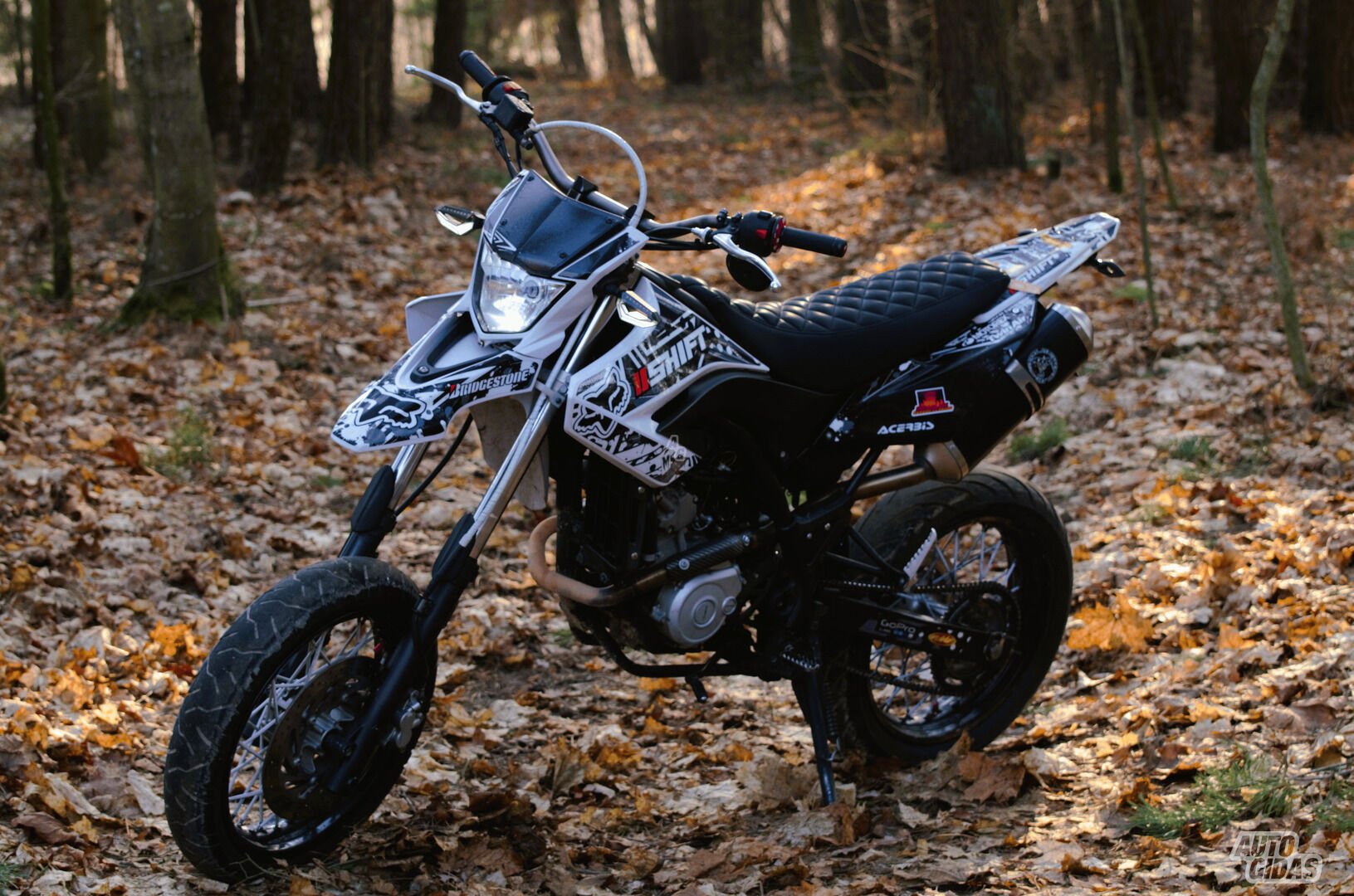 Yamaha WR 2009 m Krosinis / Supermoto motociklas