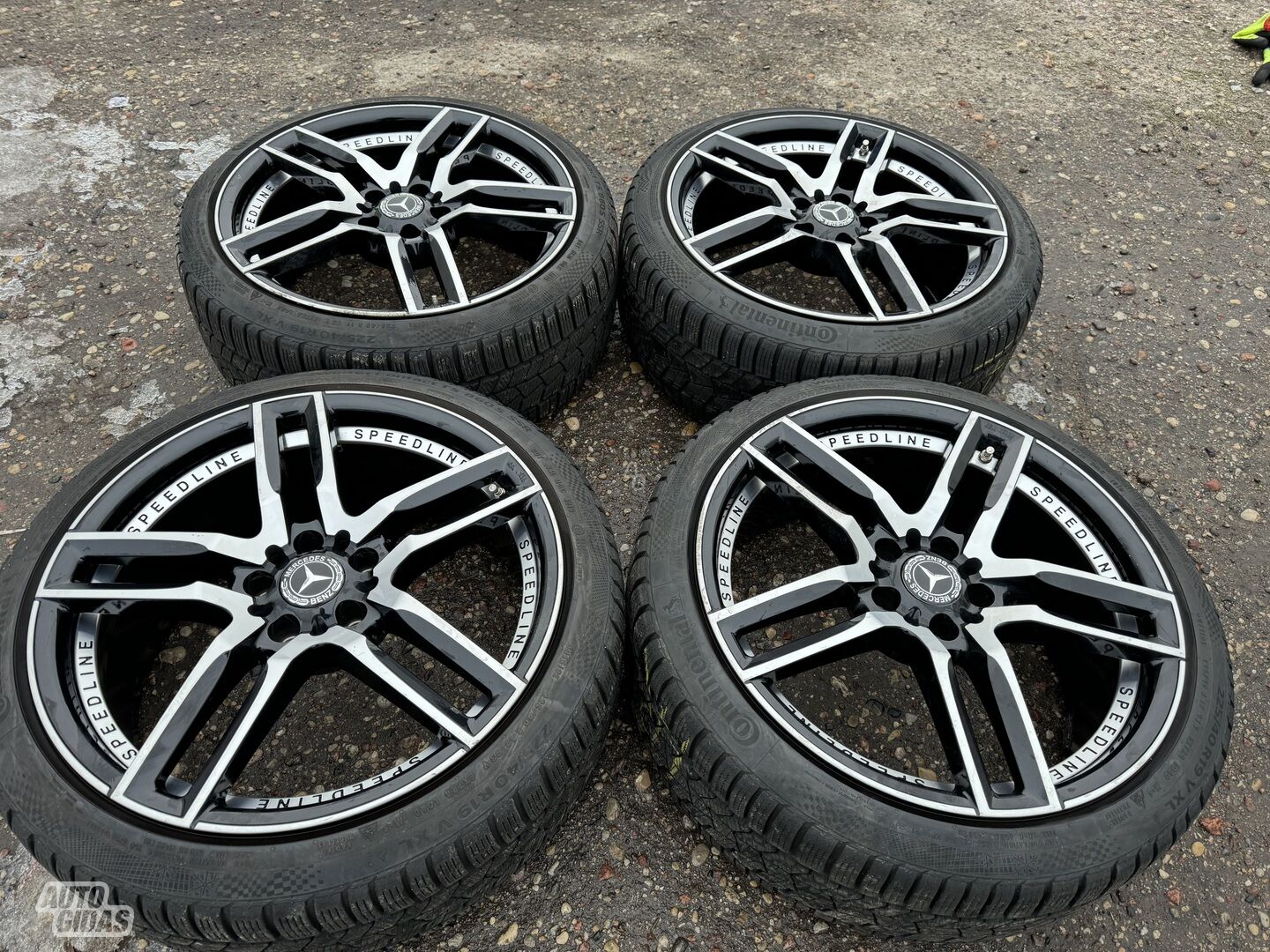 Mercedes-Benz Siunciam, 9,5J ET35 light alloy R19 rims