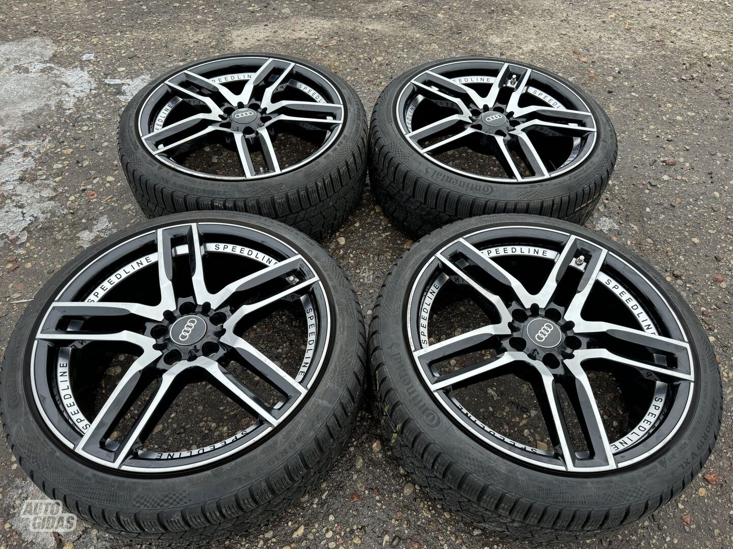 Audi Siunciam, 9,5J ET35 light alloy R19 rims