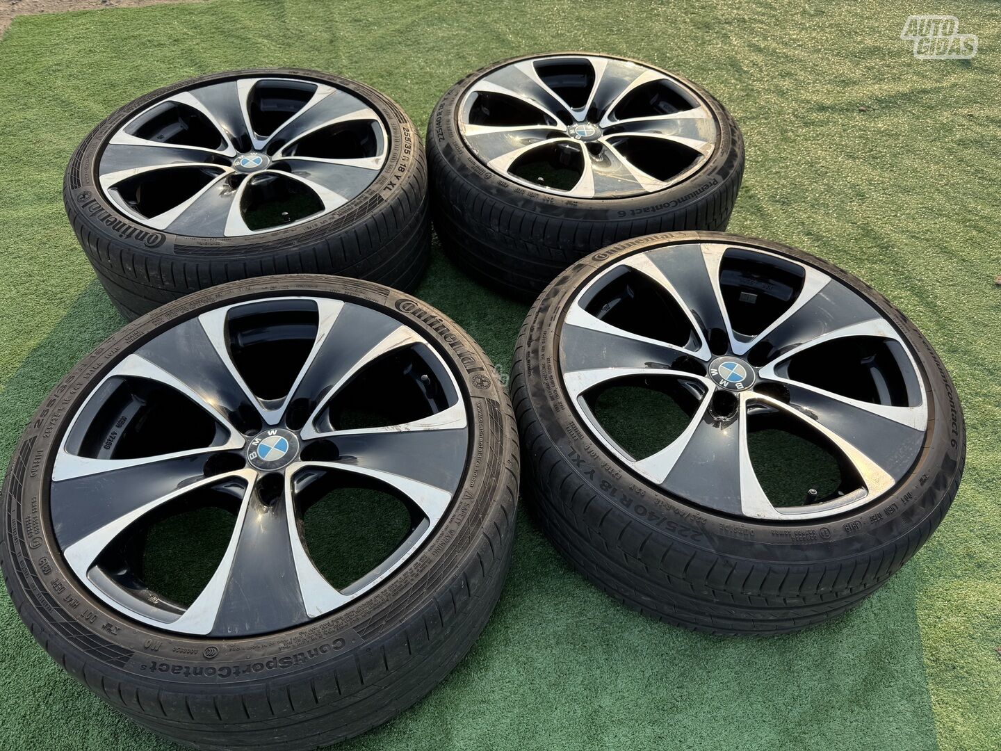 BMW Siunciam, 8,5J ET38 light alloy R18 rims