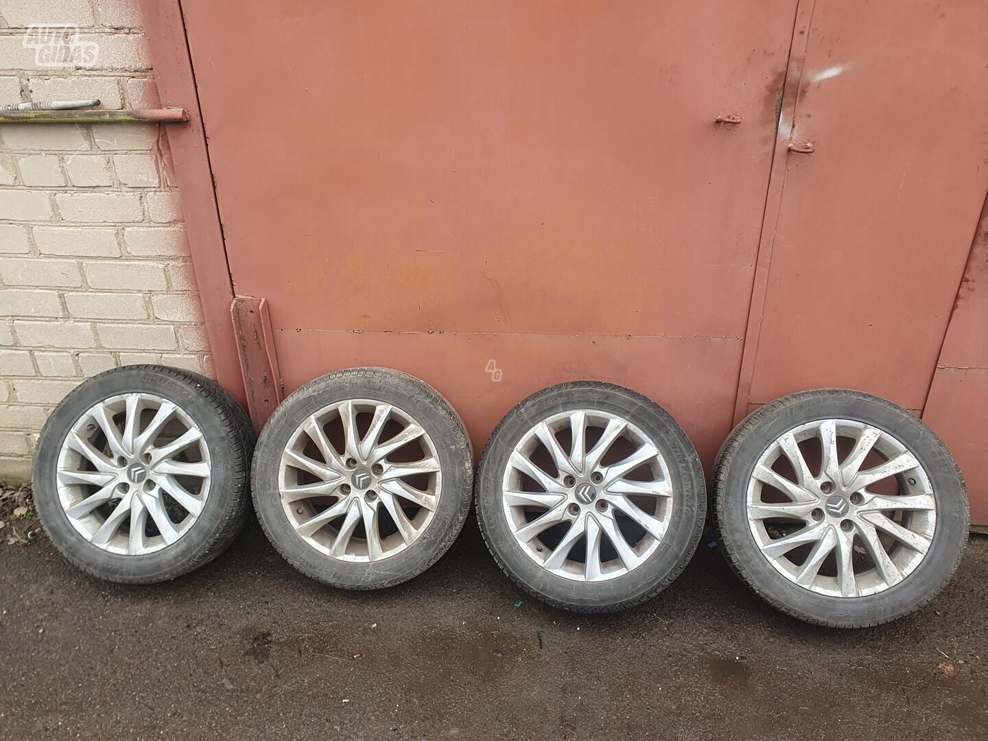 Citroen C4 C4 Grand Picasso light alloy R17 rims