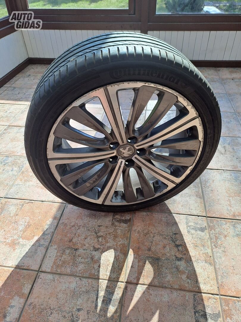 Peugeot OEM 508 light alloy R19 rims