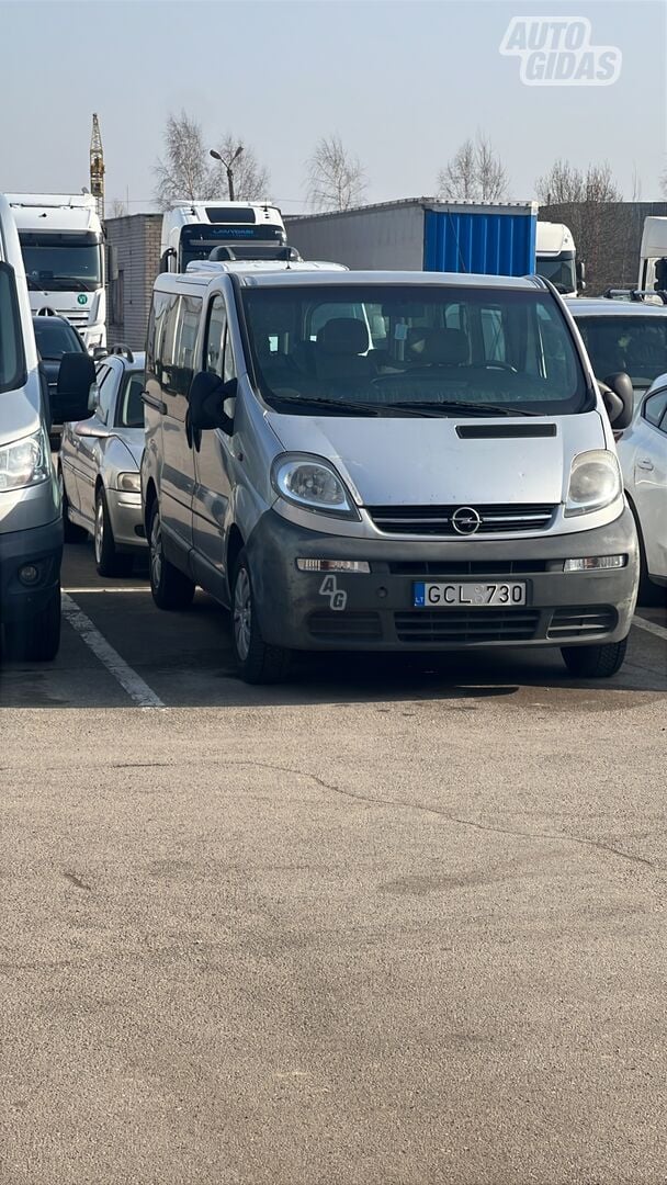 Opel Vivaro 2006 m Keleivinis mikroautobusas