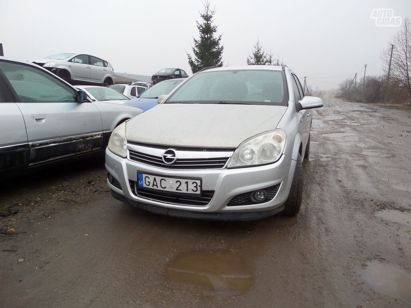 Opel Astra 1.6 b. 2007 m dalys