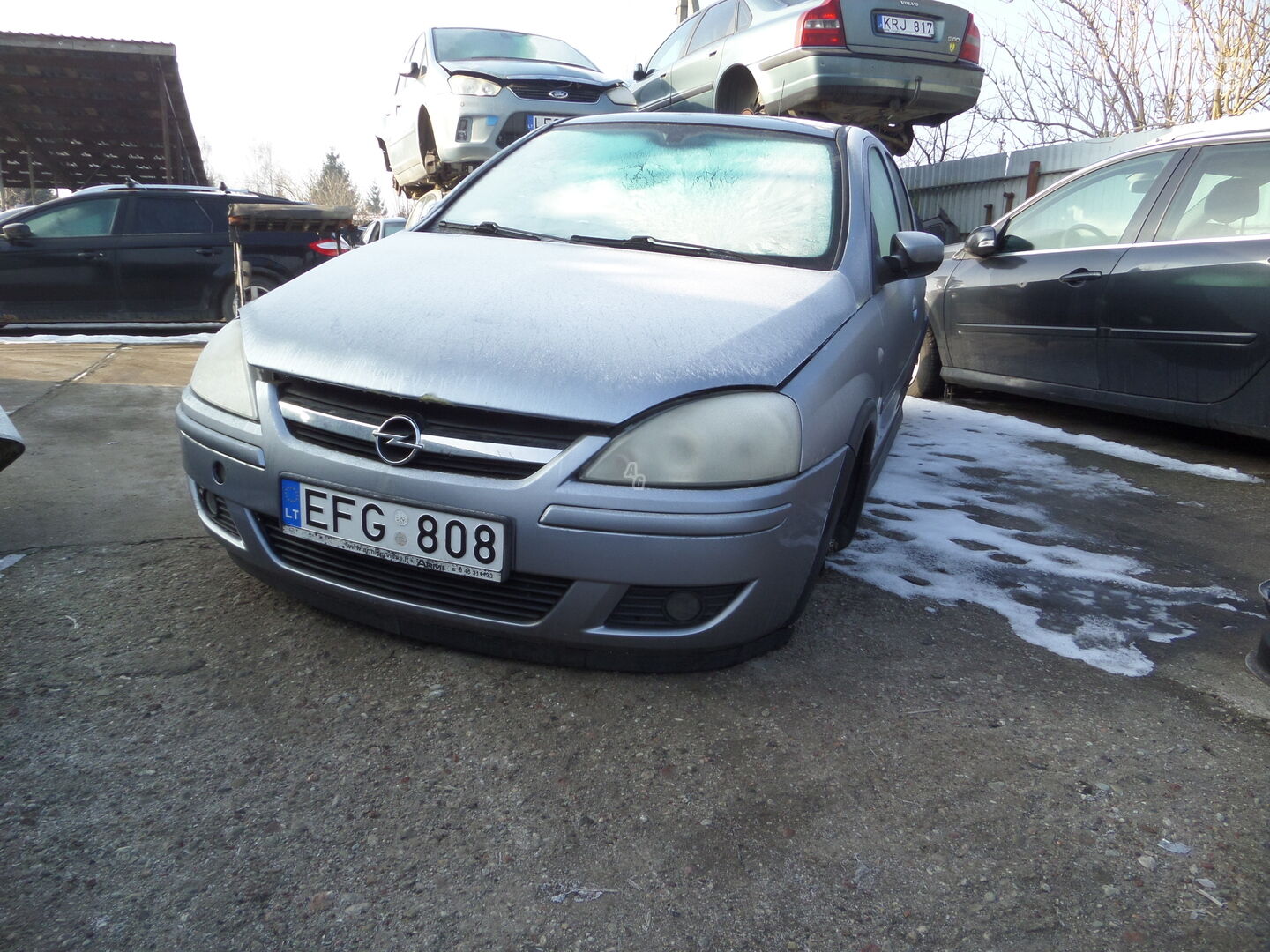 Opel Corsa 1.2b. 2004 m dalys