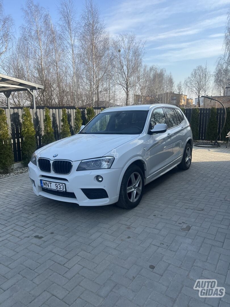 Bmw X3 2013 m Visureigis / Krosoveris