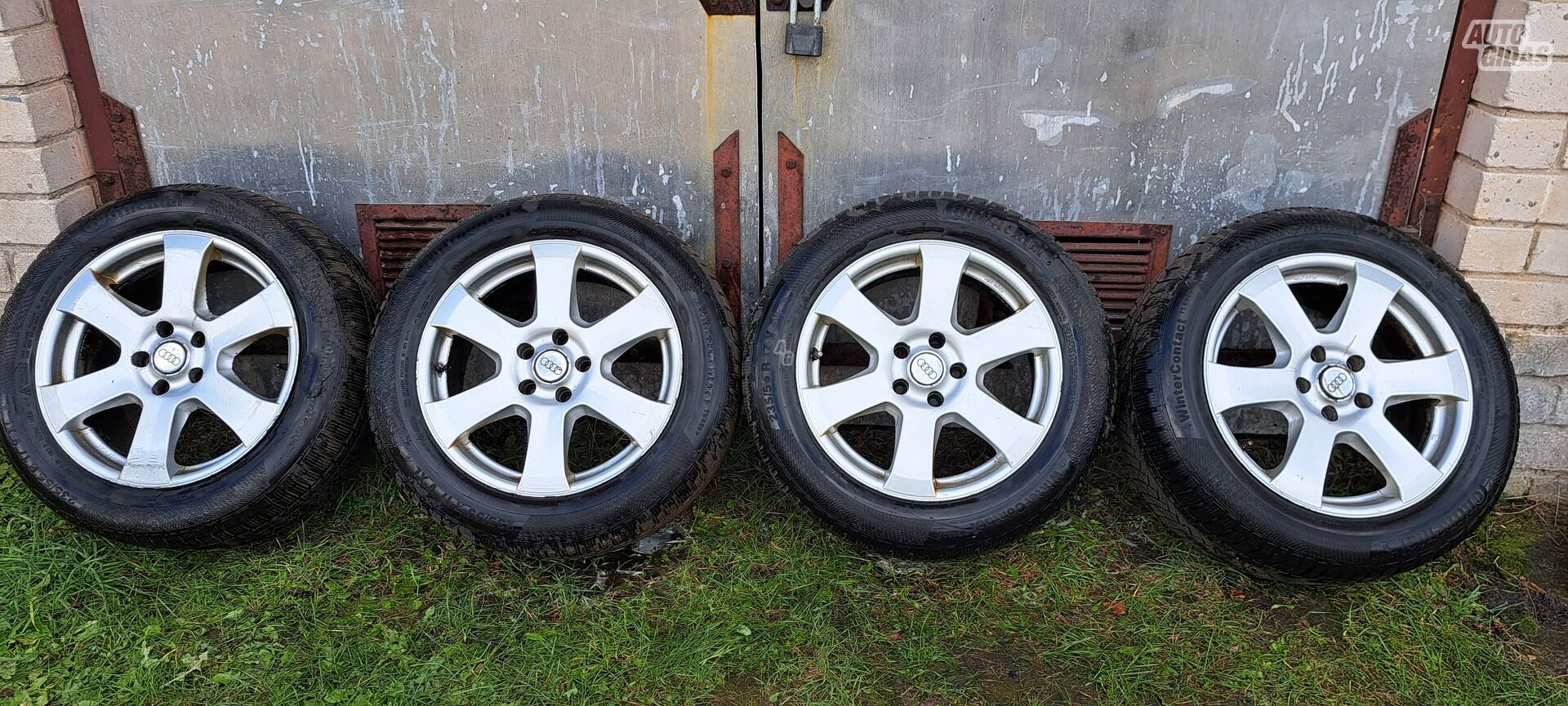 Light alloy R17 rims